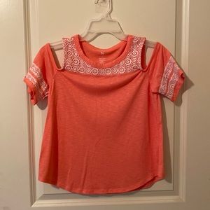 Youth Cold Shoulder Top